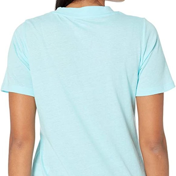 🆕 Reebok Women's Training Essentials Graphic T-Shirt, Blue Digital Glow, NWT - Picture 2 of 9